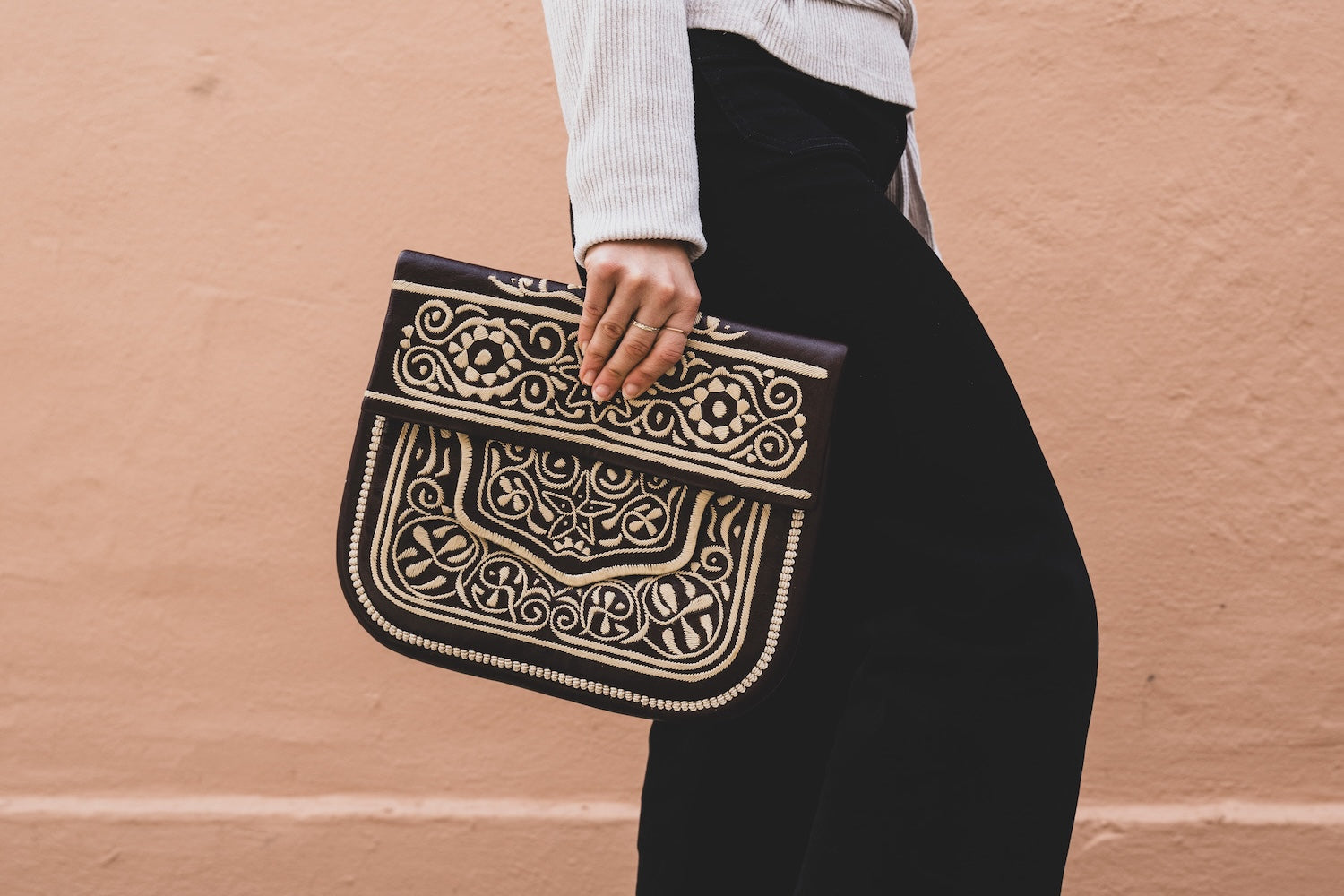 The Art of Embroidered Leather in Morocco