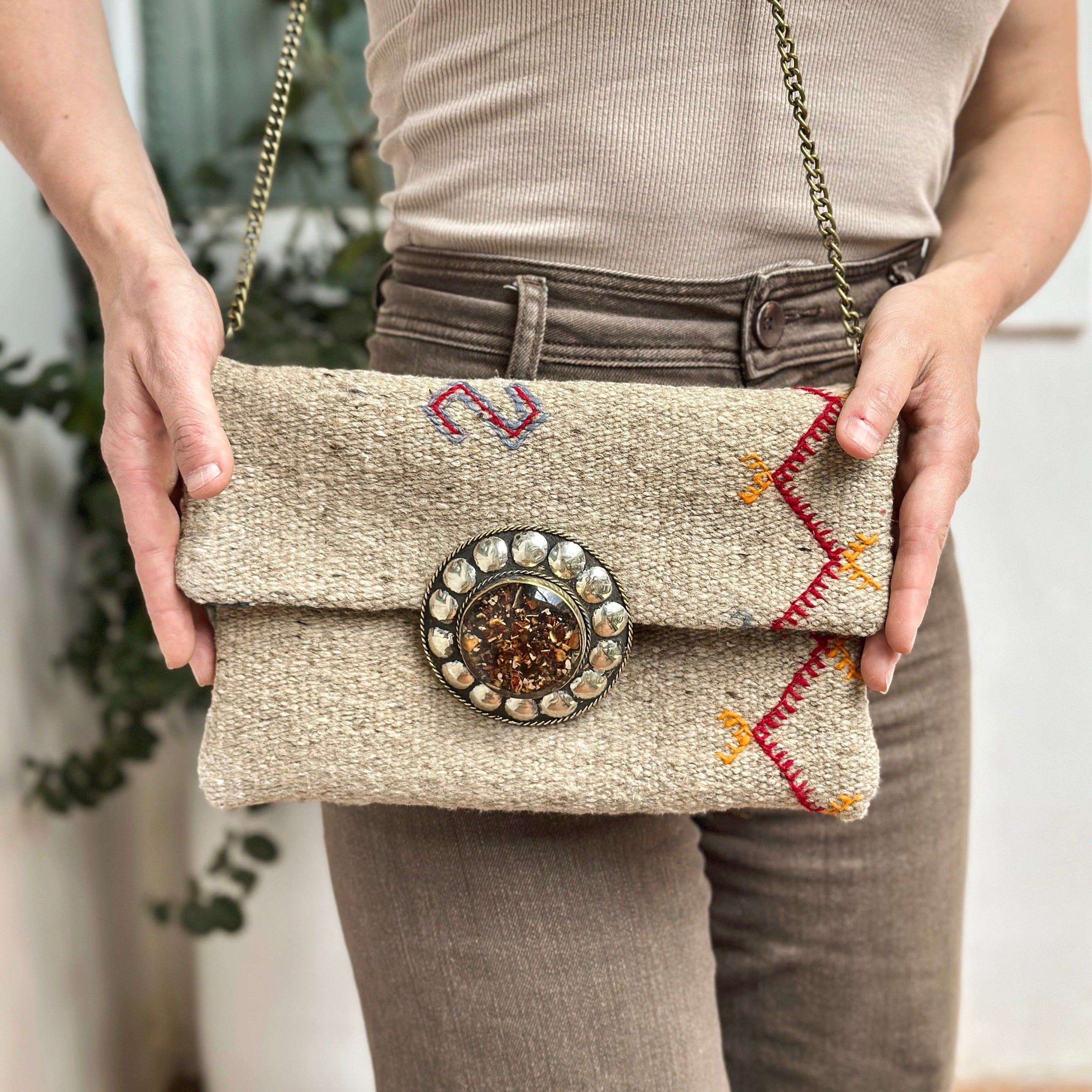 Terra Upcycled Clutch