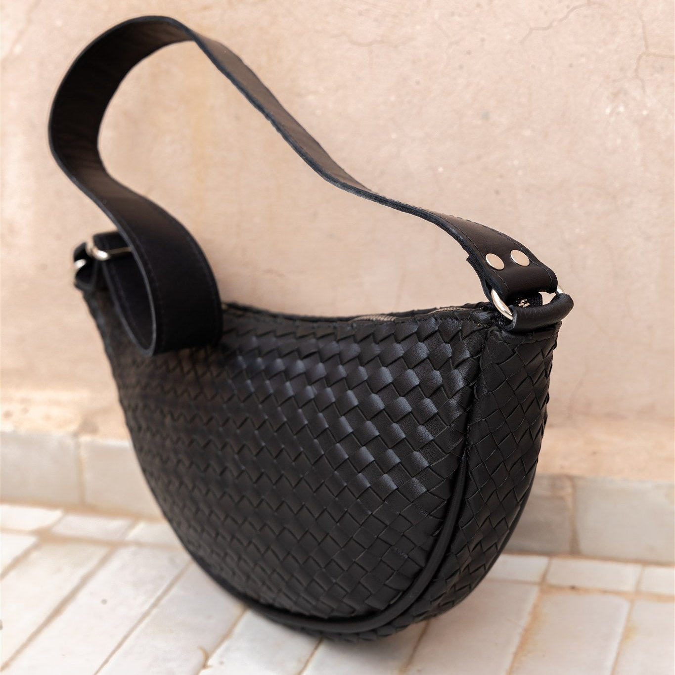 Hilal Woven Leather Sling