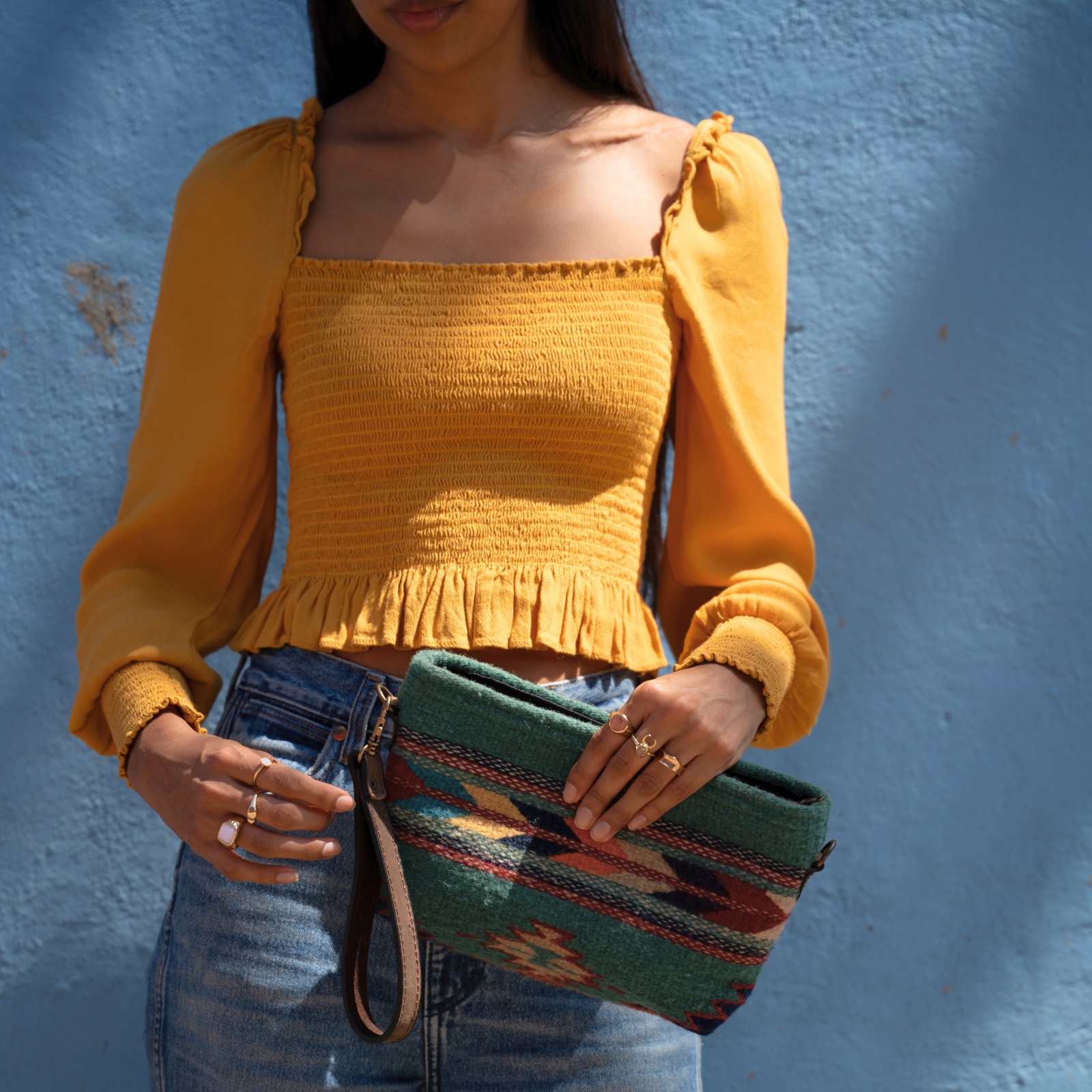 Sun & Sea Convertible Clutch