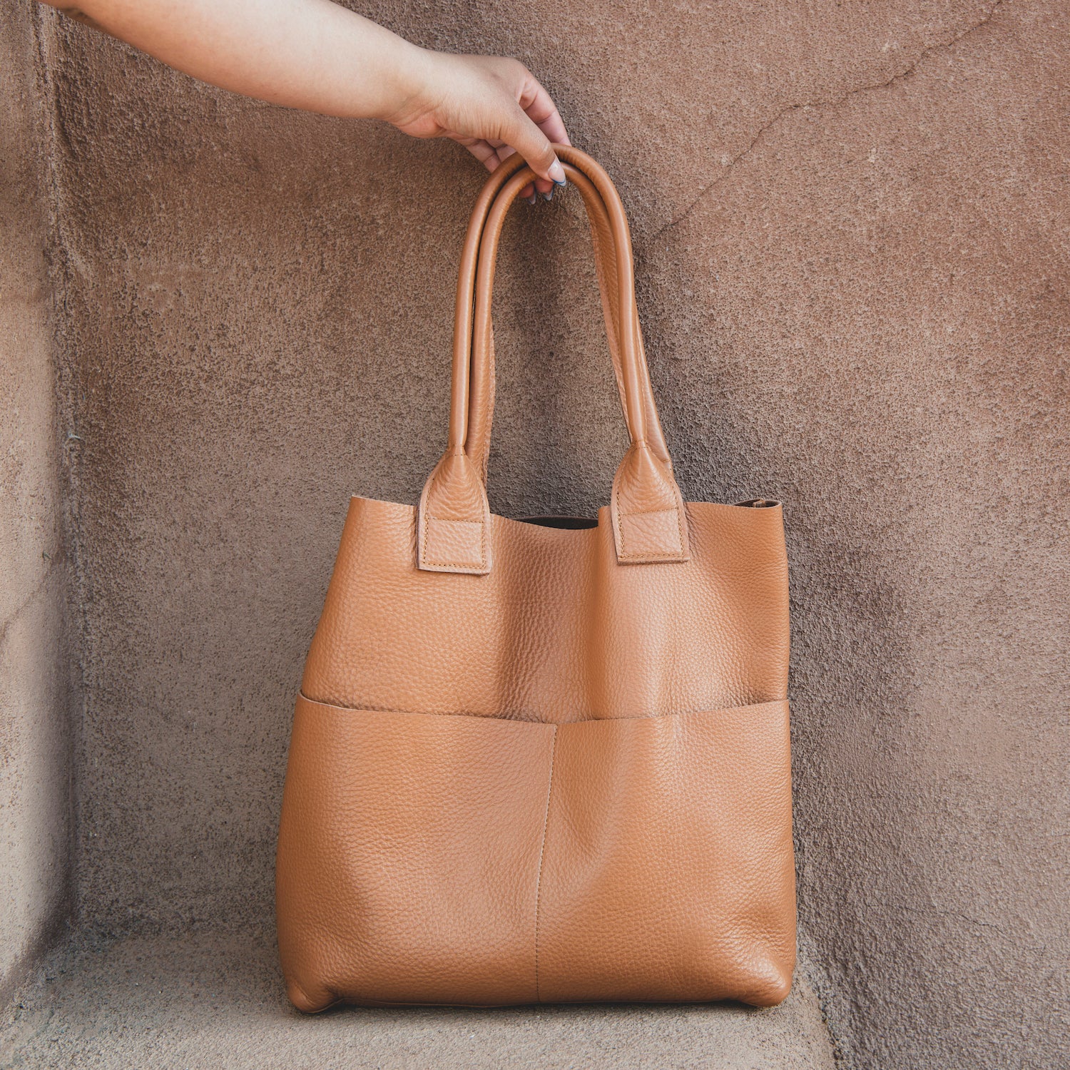 Leather Tote Bag for Women