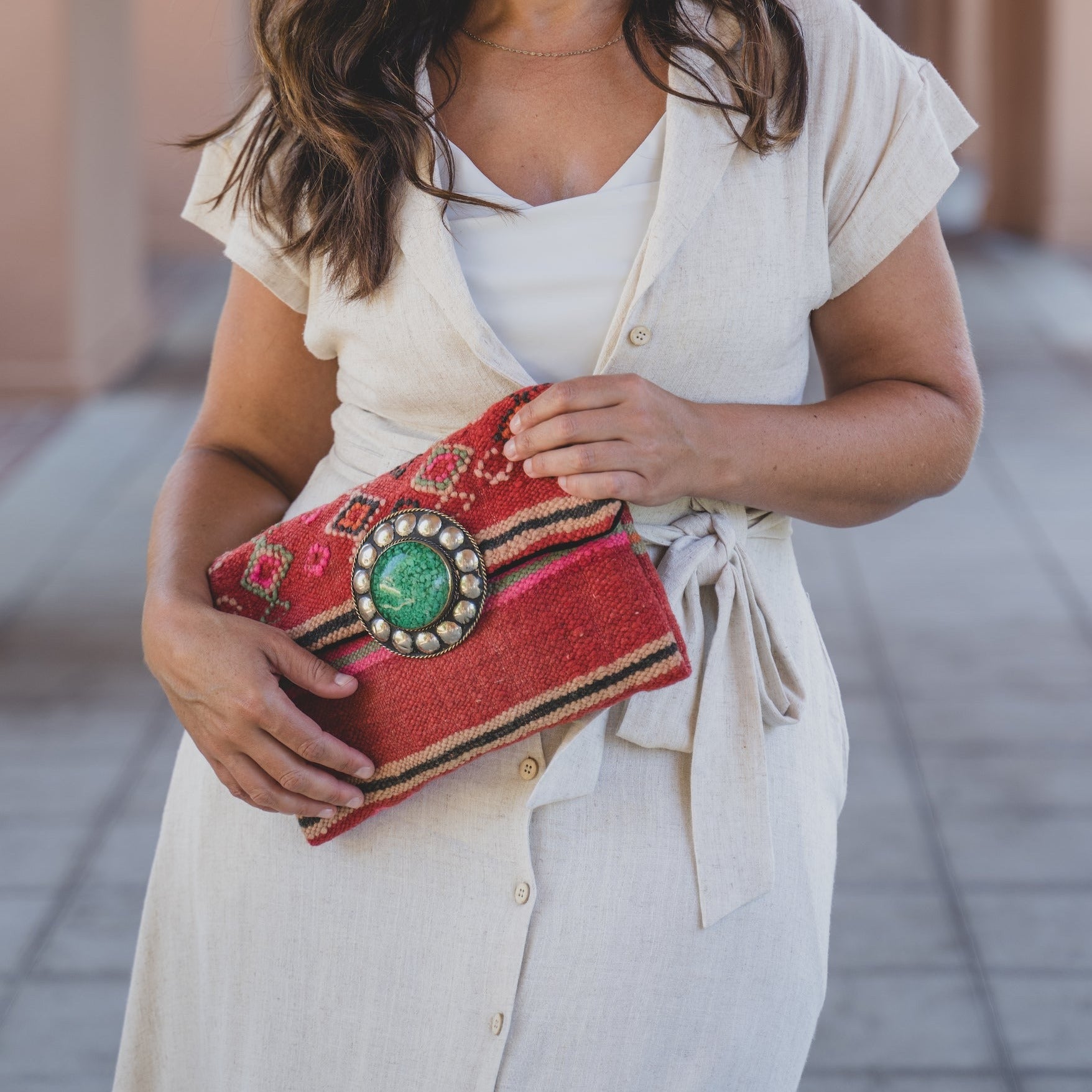 Melody Upcycled Clutch