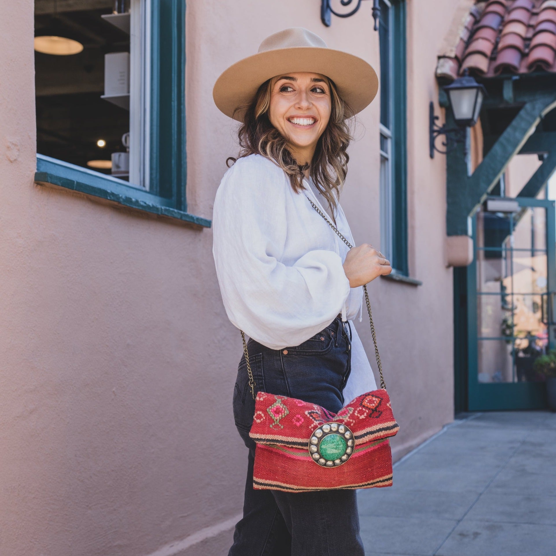 Melody Upcycled Clutch