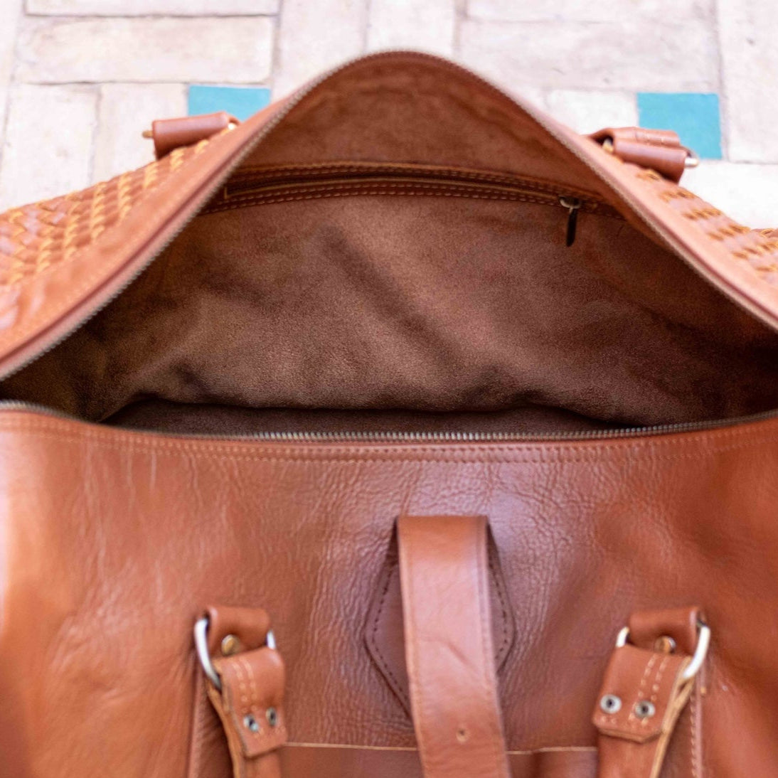 Insider Leather Weekender Bag