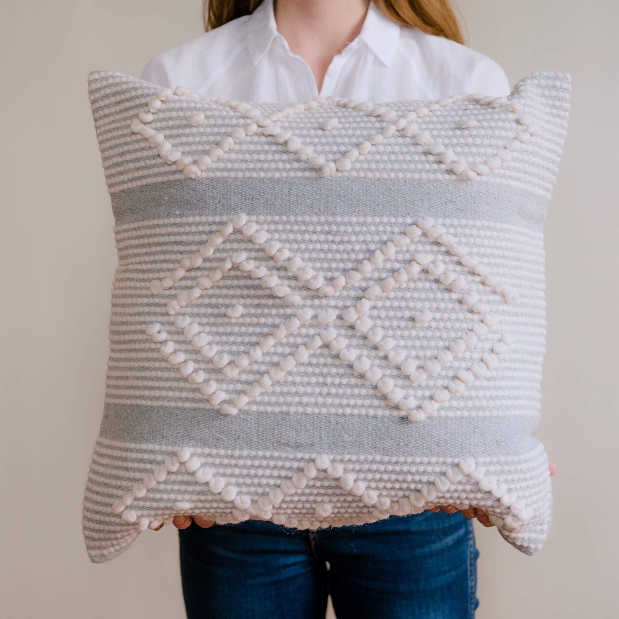 Almas Wool Pillow Cover