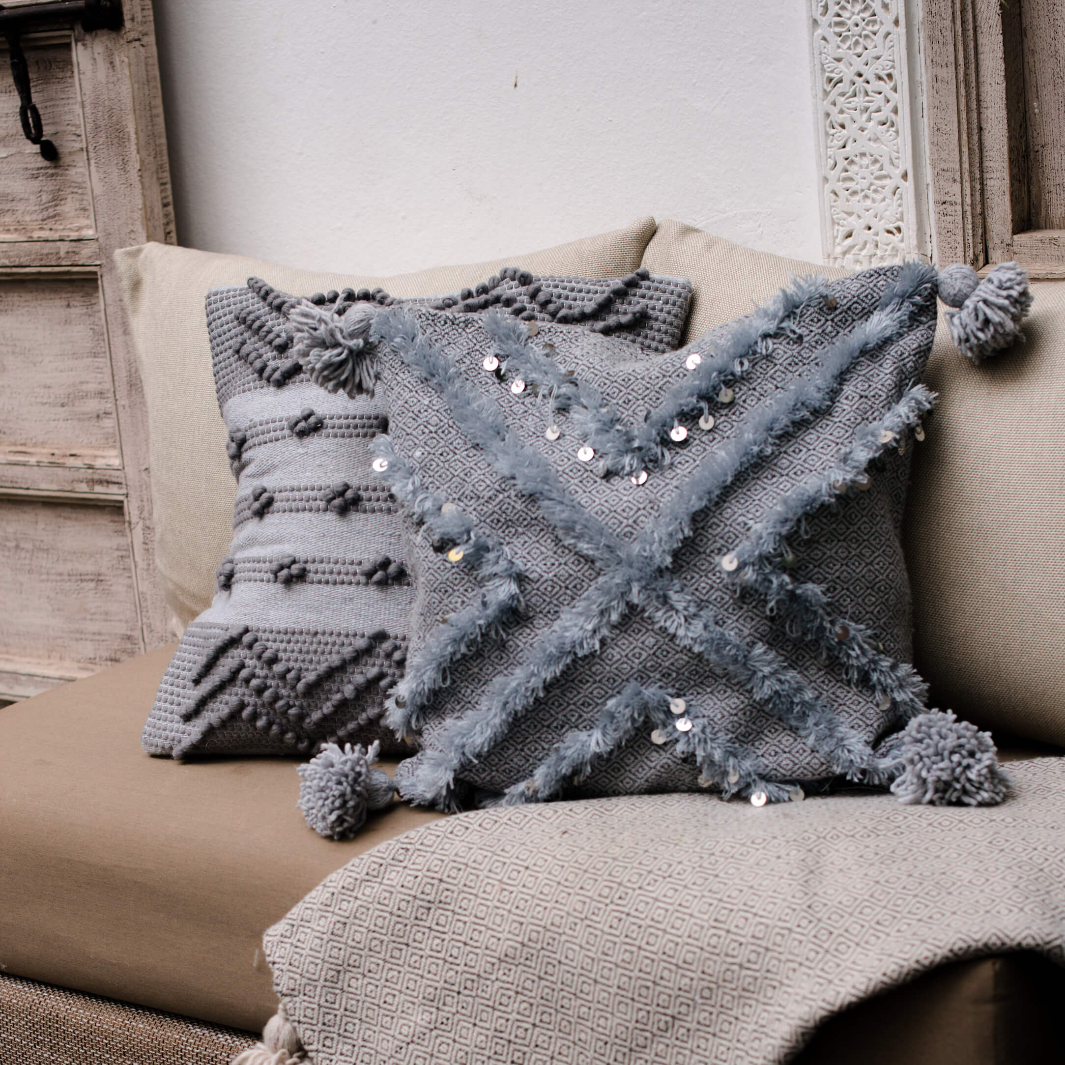Marra Sequin Pillow Cover