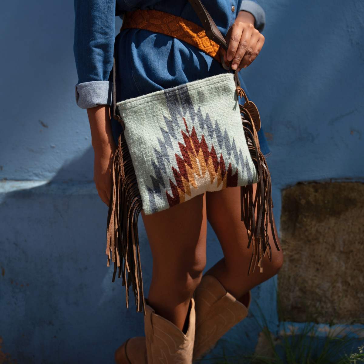 Rebel Fringe Crossbody
