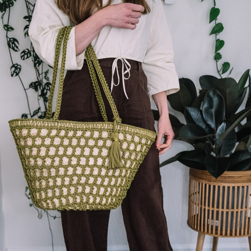 Palm and Sabra Tote