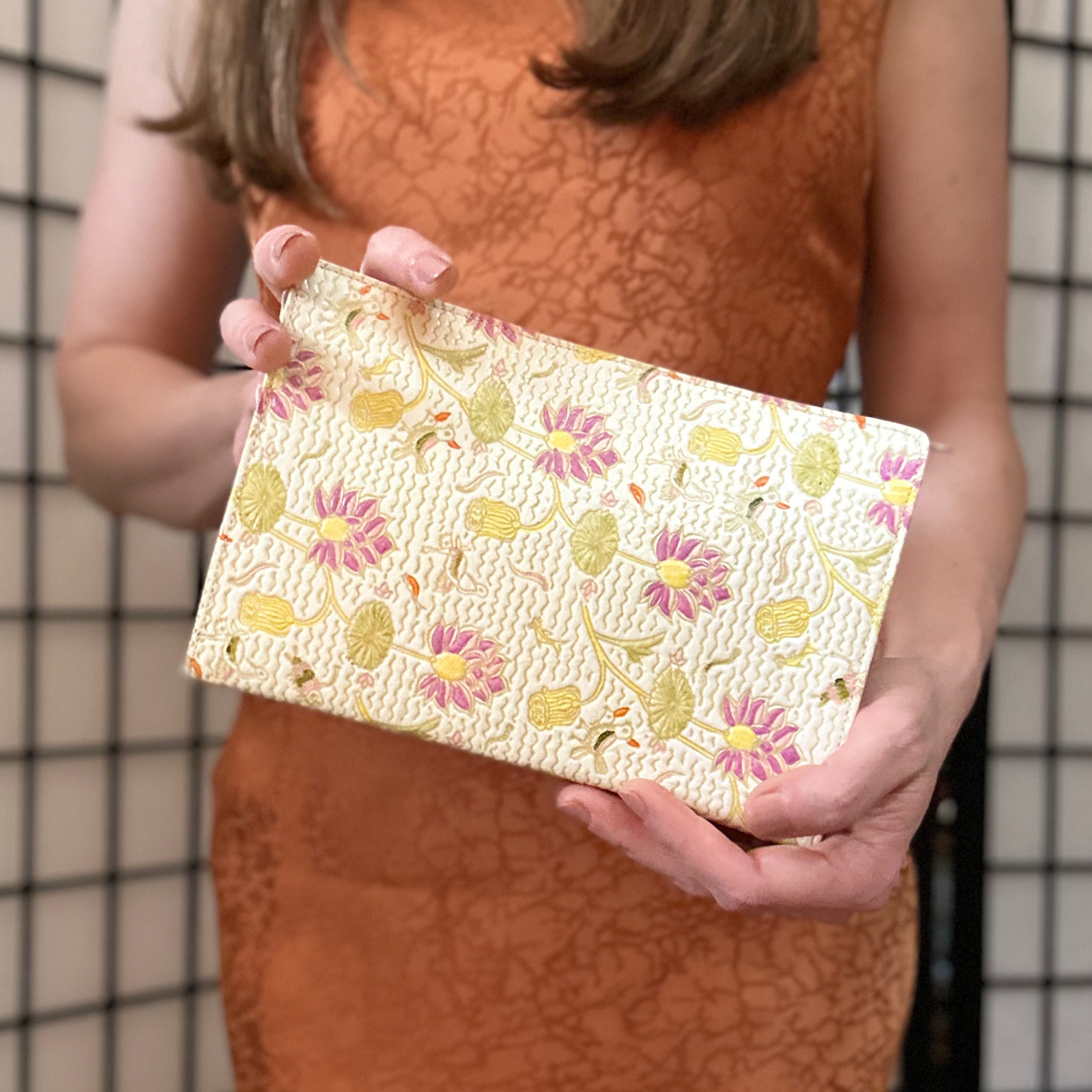 Floral Clutch Perfect for Wedding Guests