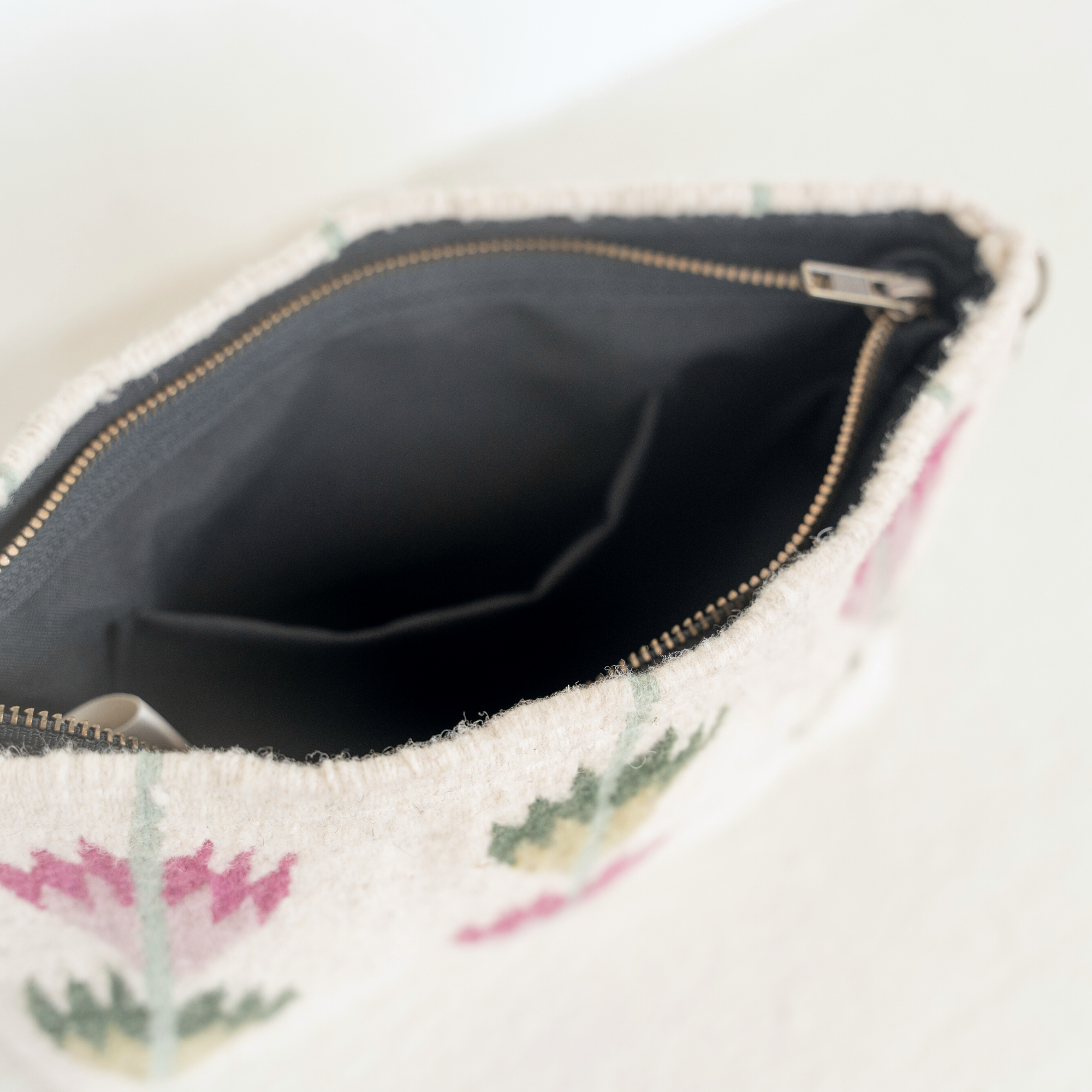 Inside View Agave Convertible Clutch by AMASOUK